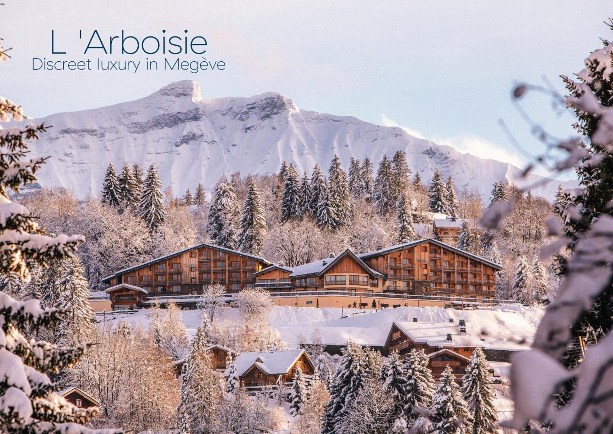 Hôtel L'Arboisie Megève Exterior foto